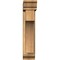Ekena Millwork Westlake Traditional Rough Sawn Bracket w/ Offset Brace, Western Red Cedar, 6"W x 20"D x 28"H BKT0604X20X28WTL01RWR - alternate 4